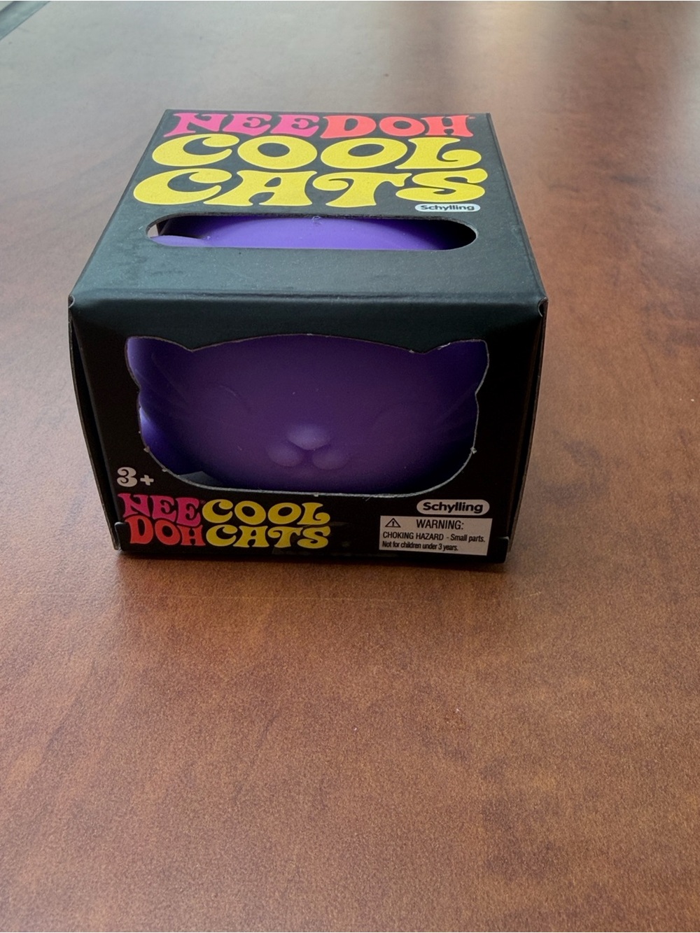 Needoh Cool Cats Purple Cat Squeeze Toy by